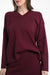 Amy Knit Pull - burgundy