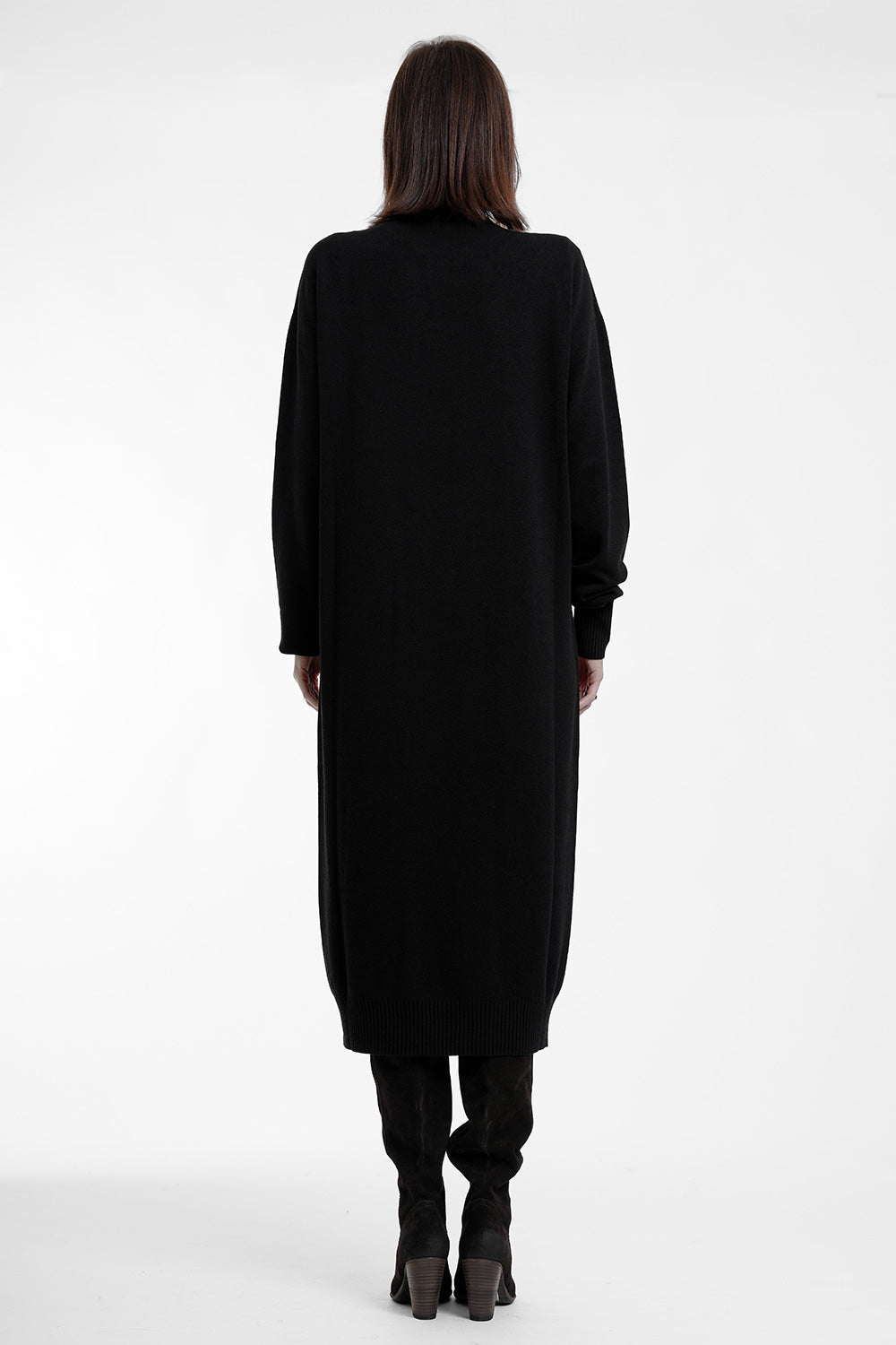 Anabel Knit Dress - black