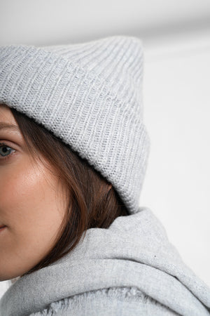 Bellara Wool Beanie - light grey