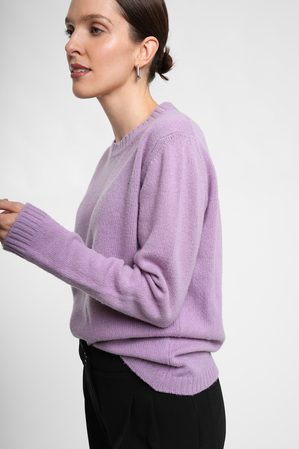 Meghan Wool Pull - lilac