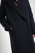 Olivin Wool Coat - navybrown