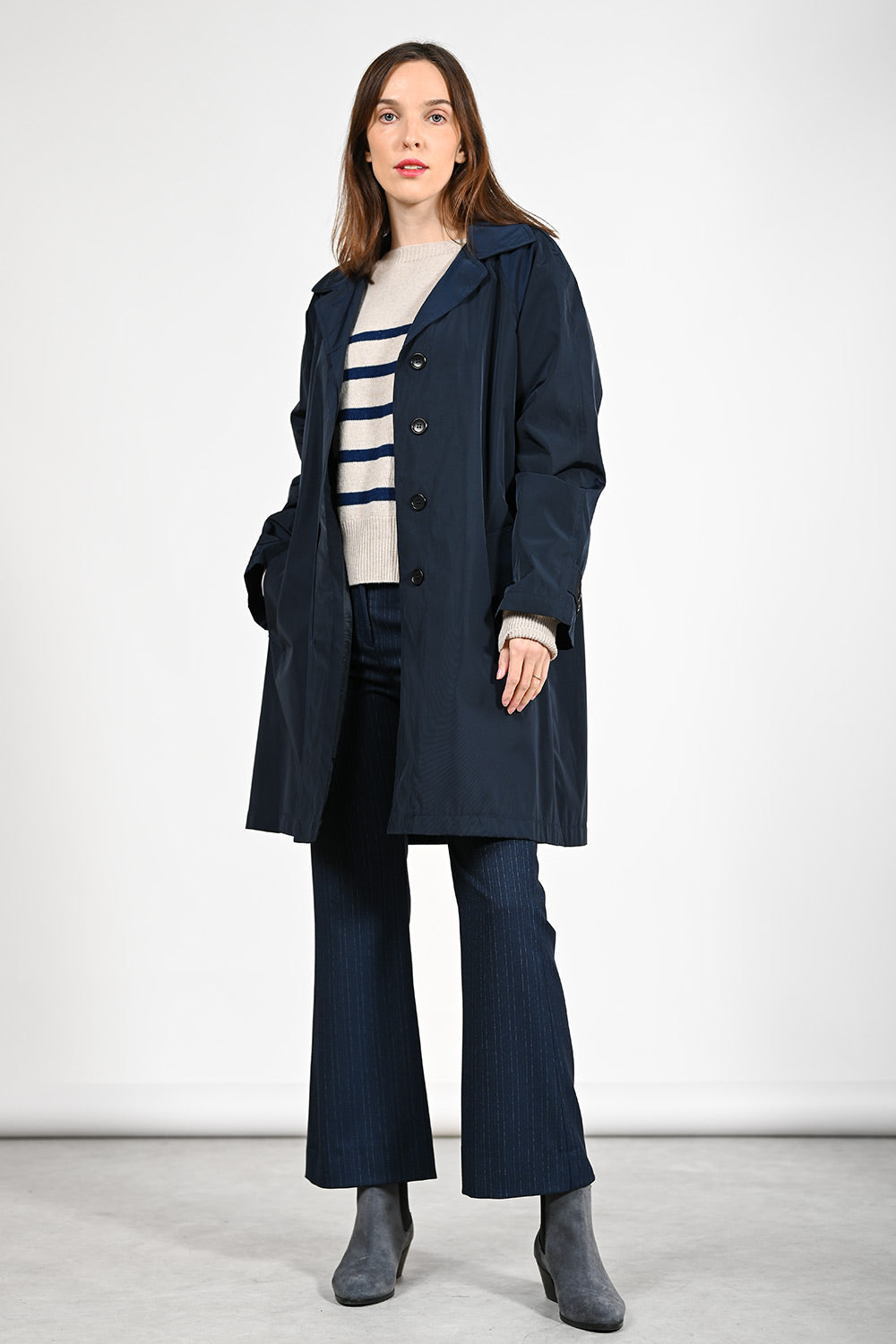 Omage Coat - navy