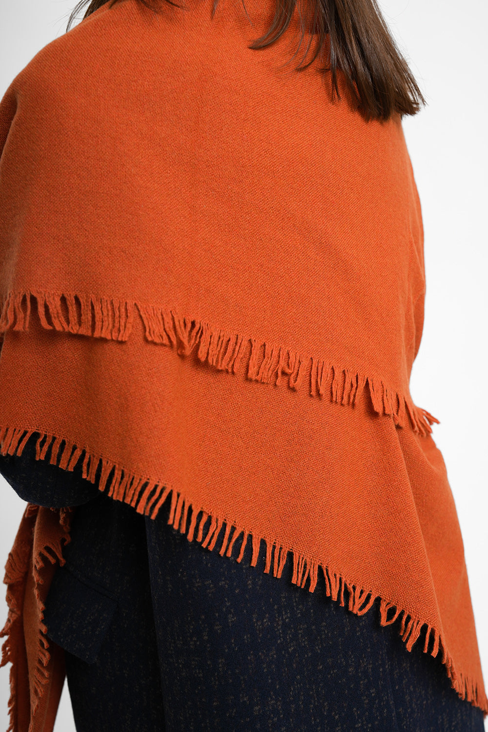 Quital Wool Carre Grande - tangerine