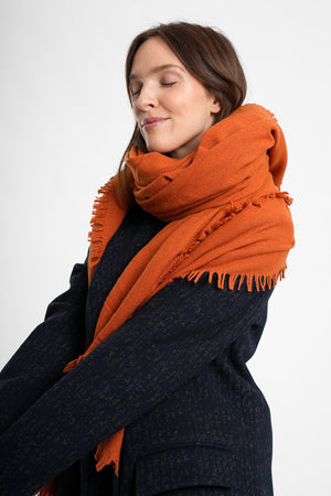 Quital Wool Carre Grande - tangerine