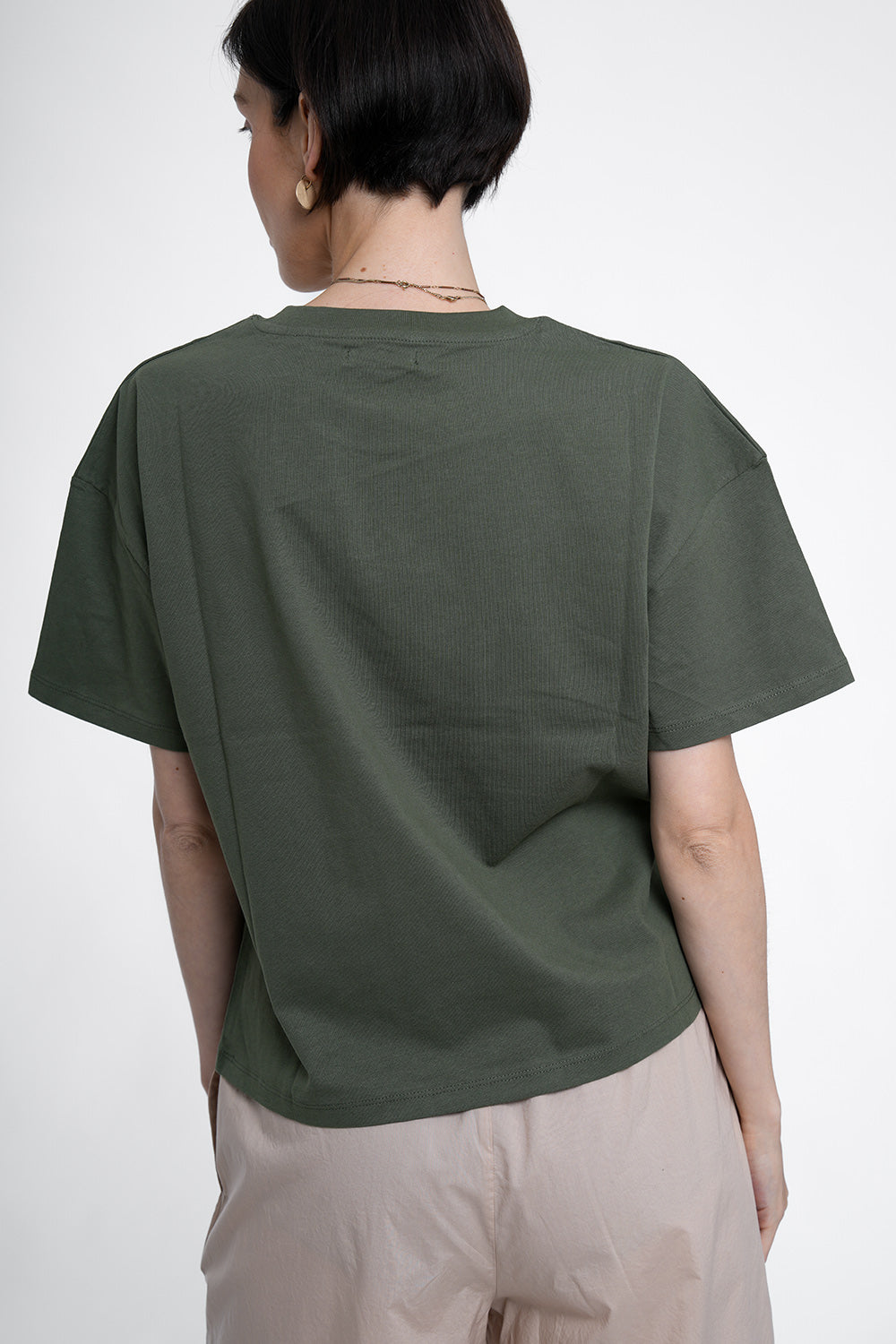 Tessa Organic Cotton Shirt - olive