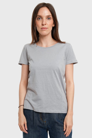 Tipra Organic Cotton Shirt - light grey